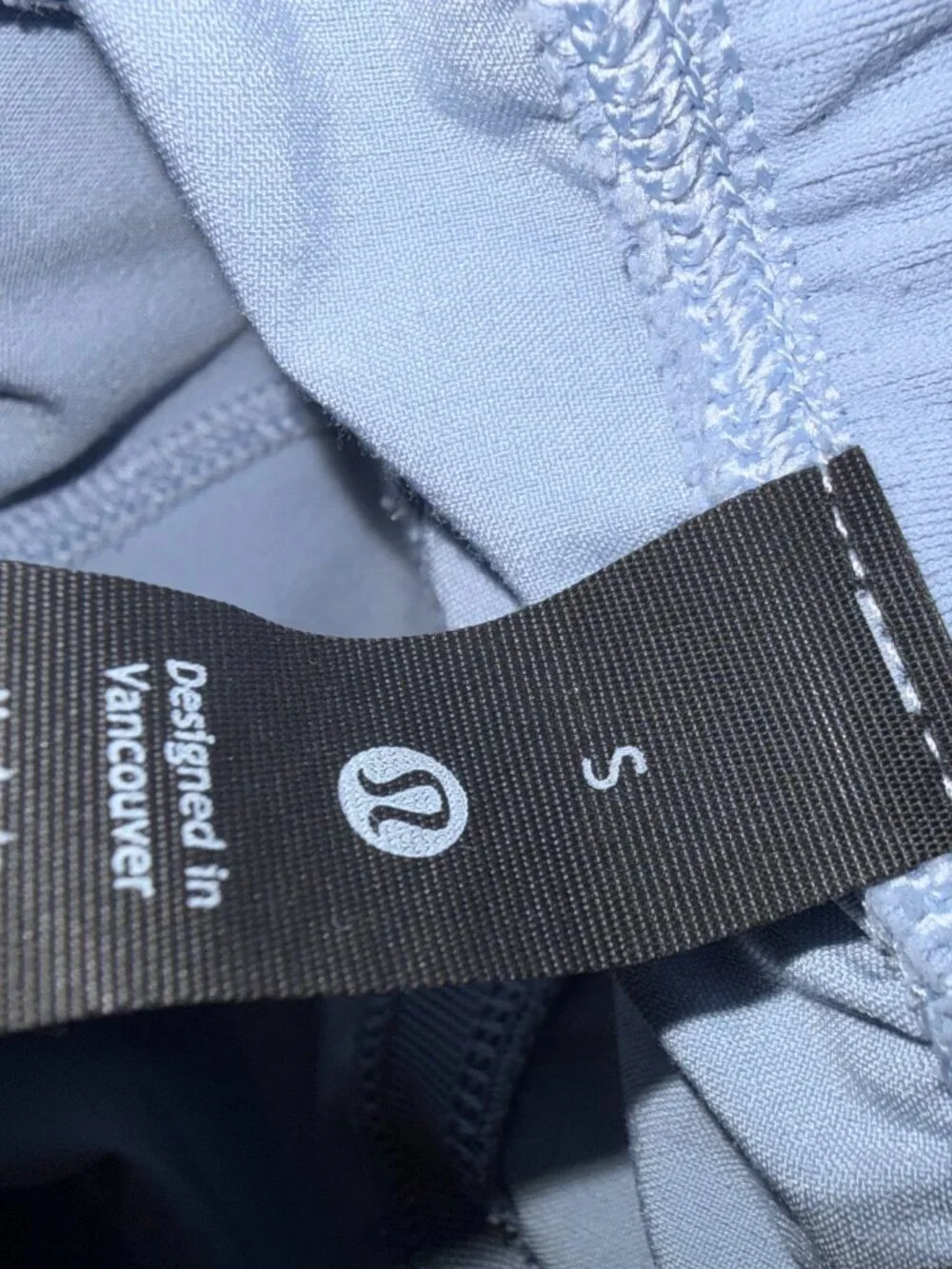 Lululemon Pace Breaker Linerless Shorts 7 inch Light Blue